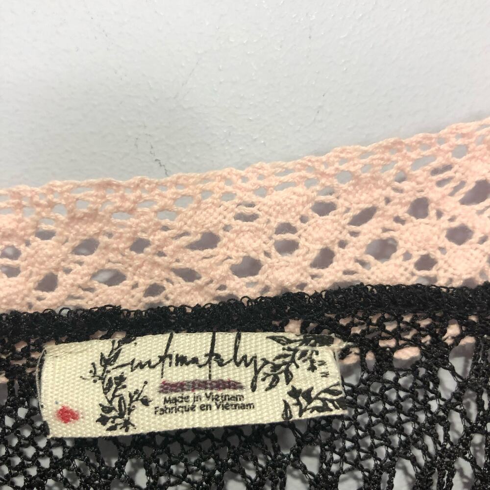 Free People X Intimately Tiers For You Sleeveless Floral Maxi Dress Black Pink M - Picture 6 of 9